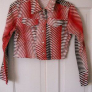 1980's Funky Jacket Made In Italy